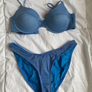 Blue Triangl Swimsuit